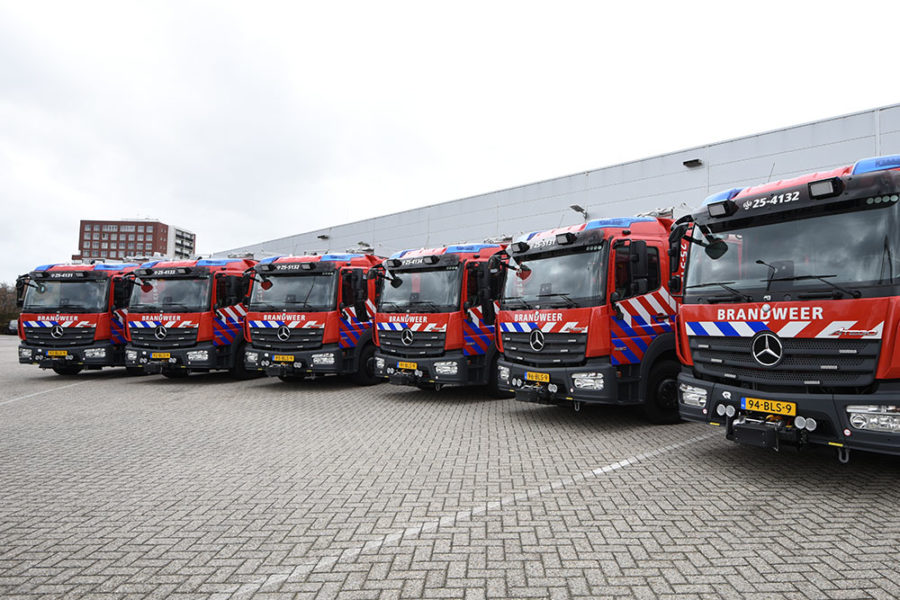 brandweerauto's flevoland